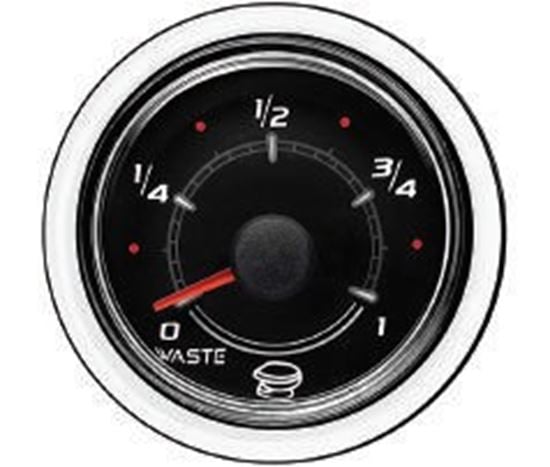 Mercury - Waste Level Gauge - Black Face - 2-1/8 inch Diameter - 79-8M0052847