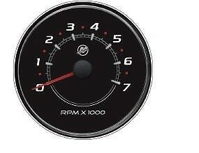 Mercury - Tachometer - Black Face - 3-3/8 inch Diameter - 79-8M0052854