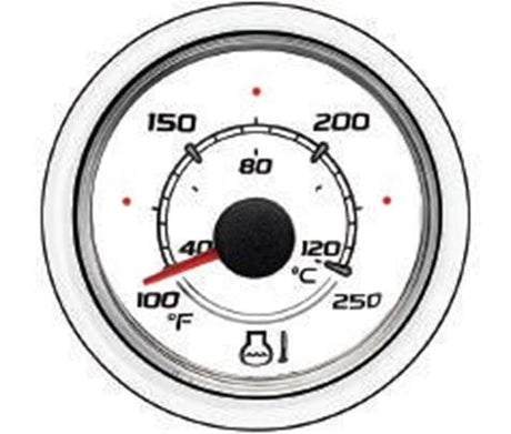SmartCraft 79-8M0052863 Coolant Temperature Gauge - Fits 2-1/8 in Dia Hole - For All SmartCraft Compatible Engines