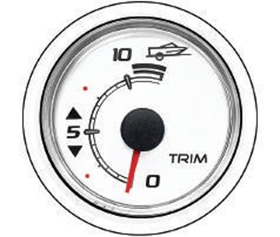 Mercury - Trim Gauge - White Face - 2-1/8 inch Diameter - 79-8M0052870