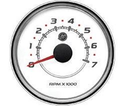 Mercury - Tachometer - White Face - 4-5/16 inch Diameter - 79-8M0052877