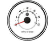 Mercury - Tachometer - White Face - 3-3/8 inch Diameter - 79-8M0069418