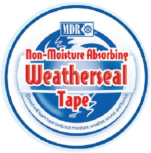 MDR - Weatherseal Tape - 1/8" x 3/8" x 10' - MDR370