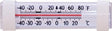 Prime Products - FRIDGE/FRZER THERMOMETER HORIZ,HORIZONTAL FRIDGE/FREEZER THERMOMETER - 123032