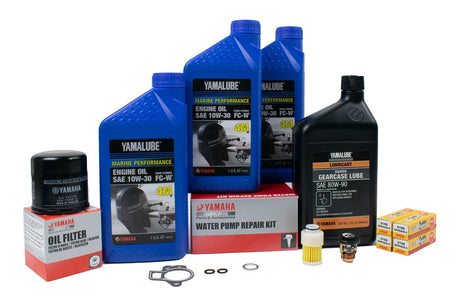 Yamaha T60TLR 300 Hour Service Maintenance Kit - Yamalube 10W-30 - 2005