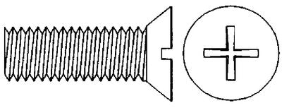 Handiman - 1/4-20X1-1/2 Phil Fh M/Screw - 780