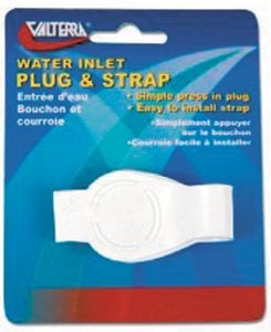 Valterra - 3/4IN PLUG W/ STRAPWHT CARDE,WATER INLET PLUG & STRAP - A0170SVP