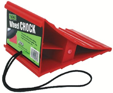 Valterra - RED WHEEL CHOCK WITH BLACK,WHEEL CHOCK - A100908