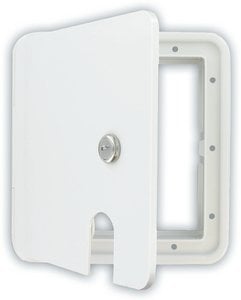 Valterra - RV Electrical Cable Hatch & Includes Installation Tape & Hardware - A102151VP