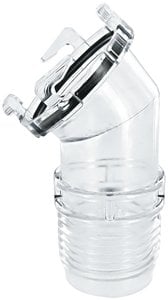 Valterra - EZ COUPLER CLEAR 45DEG HOSE AD,CLEAR HOSE ADAPTERS - F023111