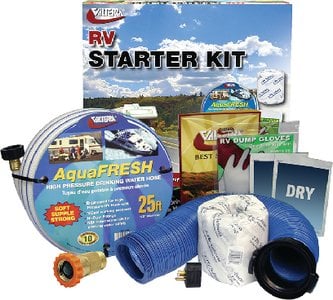 Valterra - RV STARTER KIT STD W/WTR REG,STANDARD RV STARTER KIT W/ WATER REGULATOR - K88121
