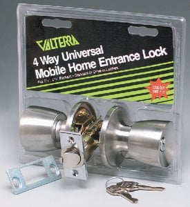 Valterra - Stainless Steel 4 Way Universal Entrance Panic Proof Lock - L32CS010