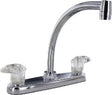 Valterra - Catalina Two Acrylic Lever Handle Hi-Arc 8" RV Kitchen Pot Filler Faucet - PF221302