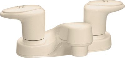 Valterra - Catalina Biscuit Finish Two Lever Handle RV Lavatory Bathroom Faucet - PF222101
