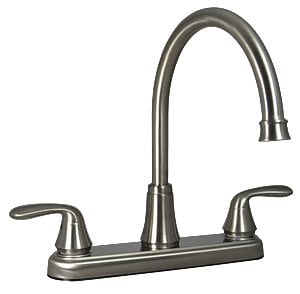 Valterra - Phoenix Two Handle 8" Hi-Arc Hybrid RV Bathroom Lavatory Faucet - PF231402