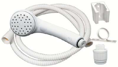 Valterra - Phoenix Airfusion Hand Held RV Camping Outdoor 60" Shower Hose & Bracket Kit - PF276050