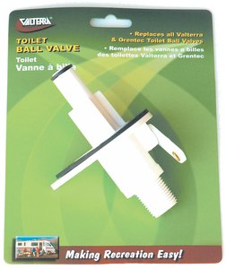 Valterra - La Toilette Replacement RV Toilet Ball Valve - Q23679VP