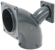 Valterra - T1036 RV Two Way Ell Termination with 3? Bayonet x 3? Rotating Flange x 1-1/2? Rotating Flange - T1036