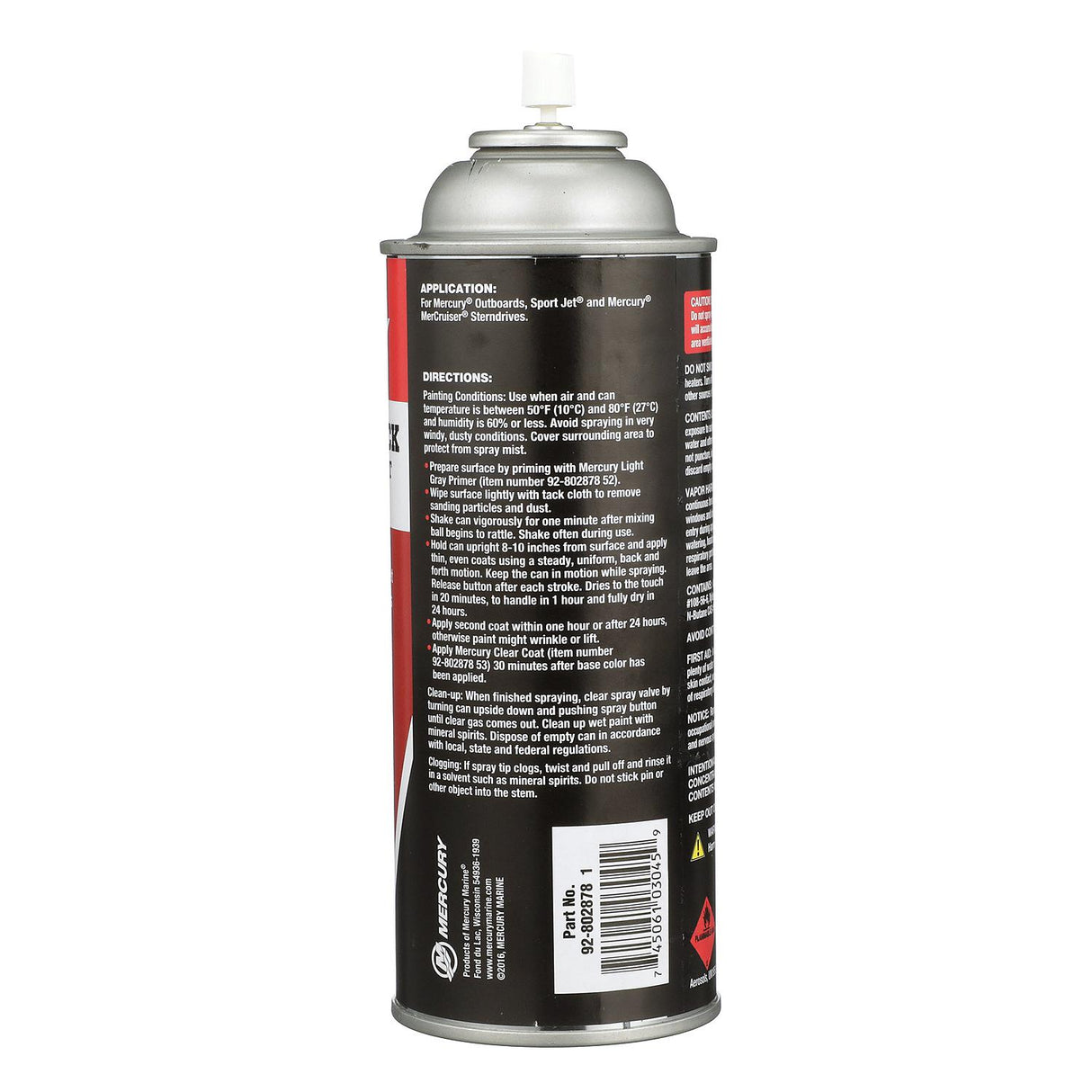 Mercury Phantom Black Enamel Spray Paint - 12oz - 92-8028781