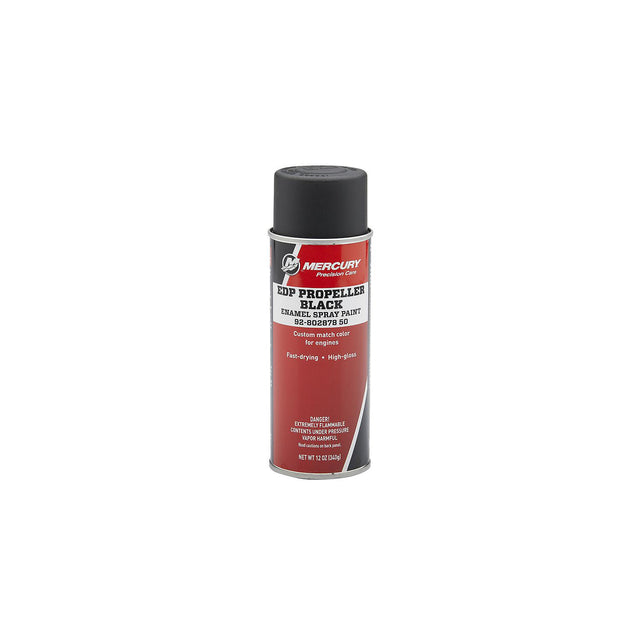 Mercury EDP Propeller Black Enamel Spray Paint - 92-80287850
