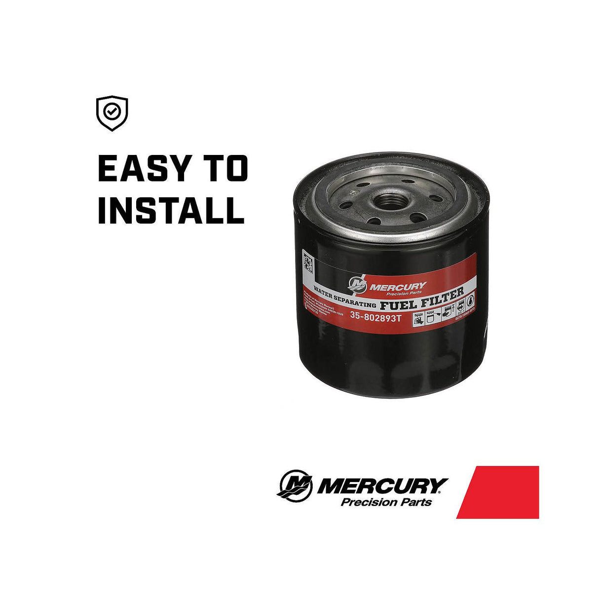 Mercury Mercruiser Outboard Water Separating Fuel Filter - 35-802893T