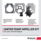Mercury Marine - Outboard Water Pump Impeller Repair Kit for 8 and 9.9 Horsepower Four Stroke Engines - 47-803748K01