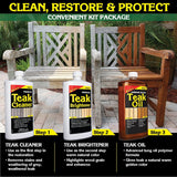 Starbrite - Premium Teak Care Kit - 16 oz. - 81216