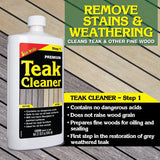 Starbrite - Premium Teak Care Kit - 16 oz. - 81216