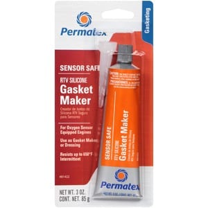 Permatex - Red High Temp RTV Silicone Gasket Maker - 3 oz. - 81422