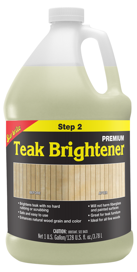 Starbrite - Premium Teak Brightener - Step 2 - 1 Gallon - 81500