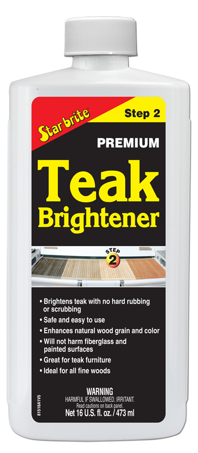 Starbrite - Premium Teak Brightener - Step 2 - 16 oz. - 81516