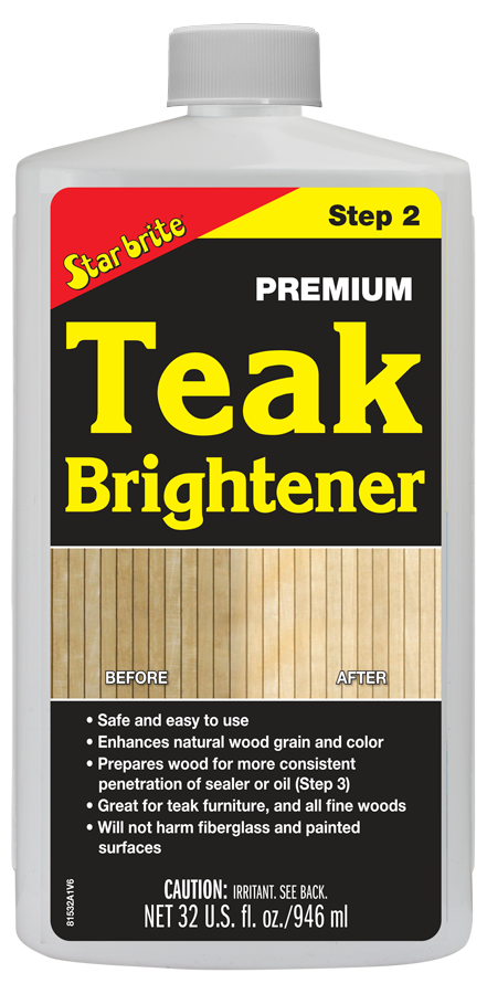 Starbrite - Premium Teak Brightener - Step 2 - 32 oz. - 81532