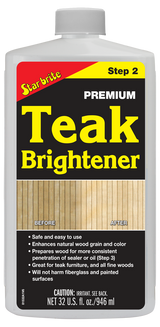 Starbrite - Premium Teak Brightener - Step 2 - 32 oz. - 81532