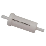 Mercury Quicksilver - Inline Fuel Filter - 1/4 Inch Diameter - 8/9.9/15 HP FourStroke Outboard - 35-816296Q03