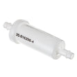Mercury Quicksilver - Outboard In Line Fuel Filter 5/16" 30 40 65 80 140 Jet 30 40 50 55 60 75 90 3-Cylinder 100 115 125 4-Cylinder V-135 V-150 V-200 - 35-816296Q2