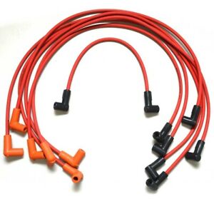 Mercury Mercruiser - Spark Plug Wire Kit - Red - Fits GM V-6 262 CID Engines with Delco HEI Ignition - 84-816608Q82