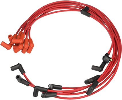 Mercury Mercruiser - Spark Plug Wire Kit - Red - Fits GM V-8 305/350/377 CID Engines with Mercury Ignition - 84-816608Q83