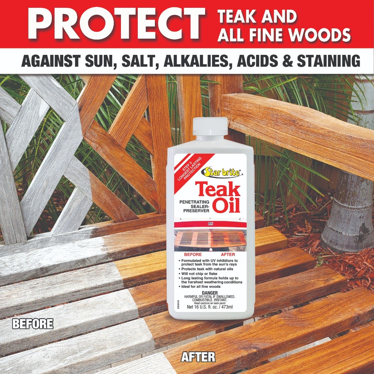 Starbrite - Teak Oil - 32 oz. - 81632