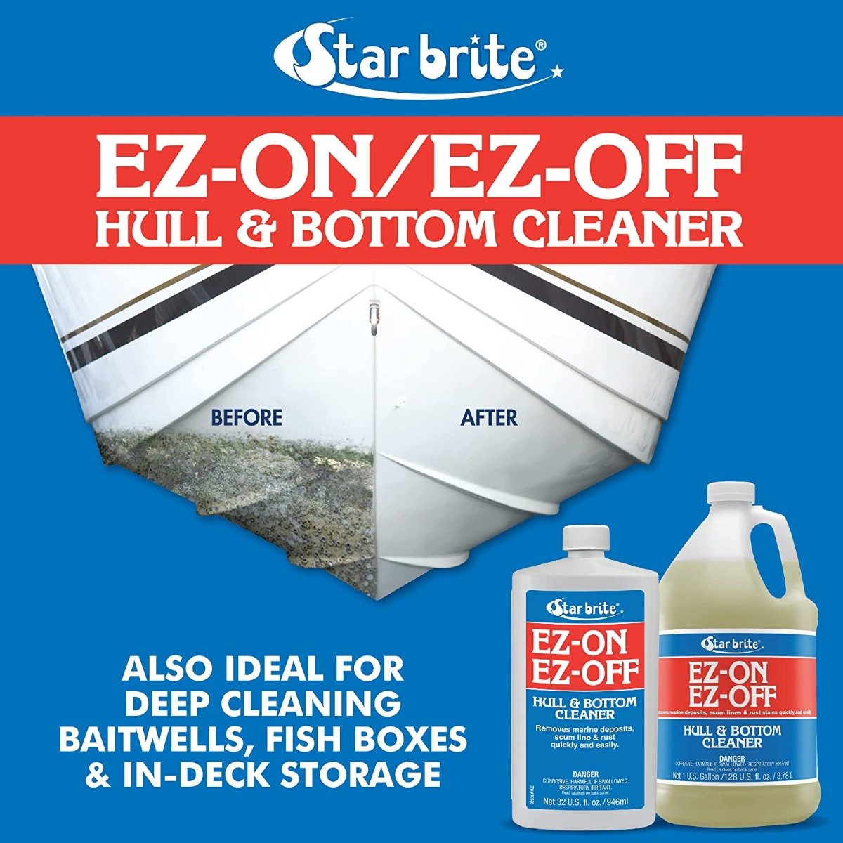 Starbrite - Ez-On Ez-Off Hull & Bottom Cleaner - 32 oz. - 92832