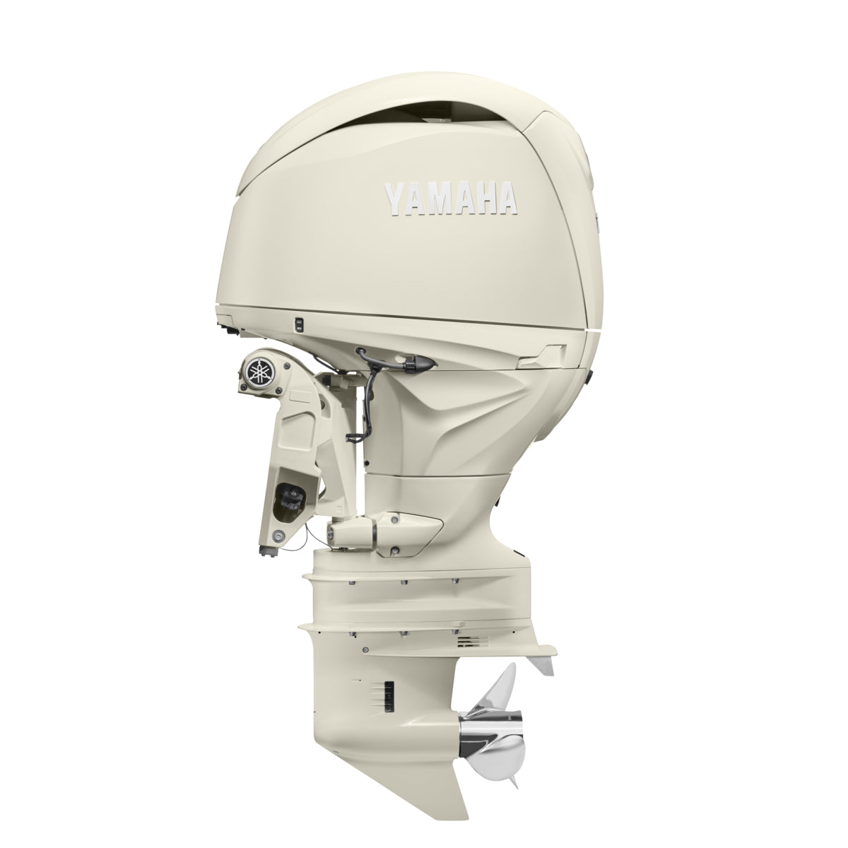Yamaha LF200XSA4 Outboard - 25-Inch Shaft | Counter Rotation | Digital Electronic Control (DEC) | Electric Start | Power Trim & Tilt | Classic White