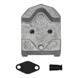 Mercury Quicksilver - Aluminum Gimbal Housing Anode - Fits R, MR, Alpha One, Gen II, Bravo I, II, III, X, XR & XZ Drives - 97-821631Q1