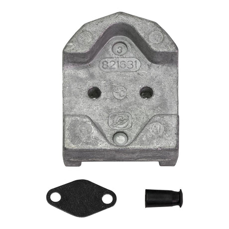Mercury Quicksilver - Aluminum Gimbal Housing Anode - Fits R, MR, Alpha One, Gen II, Bravo I, II, III, X, XR & XZ Drives - 97-821631Q1