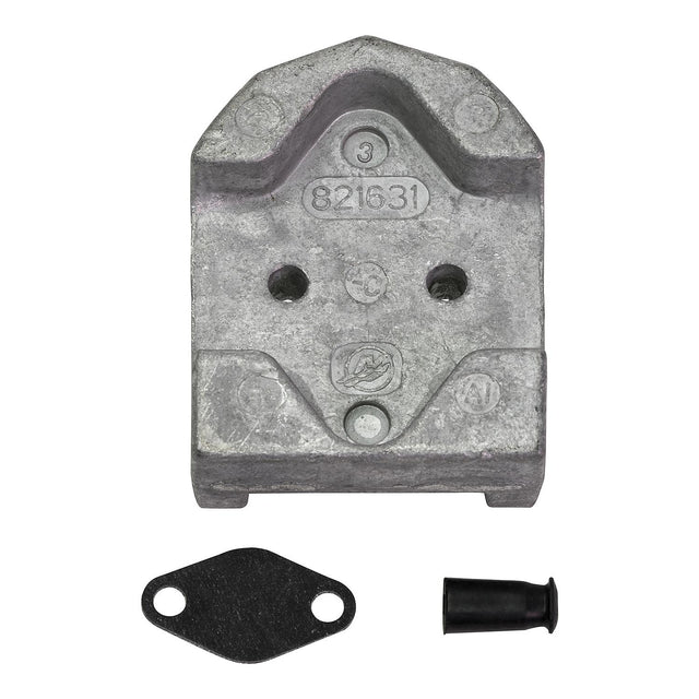 Mercury Quicksilver - Aluminum Gimbal Housing Anode - Fits R, MR, Alpha One, Gen II, Bravo I, II, III, X, XR & XZ Drives - 97-821631Q1