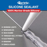 Starbrite - Marine Silicone Sealant - Black - 10.1 oz - 82123