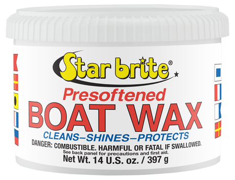 Starbrite - Pre-Softened Boat Wax - 14 oz. - 82314