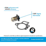 Mercury 825212A1 Outboard Thermostat Kit - Fits Mercury/Mariner 30 - 40 - 45 - 50 HP Four Stroke Outboards.