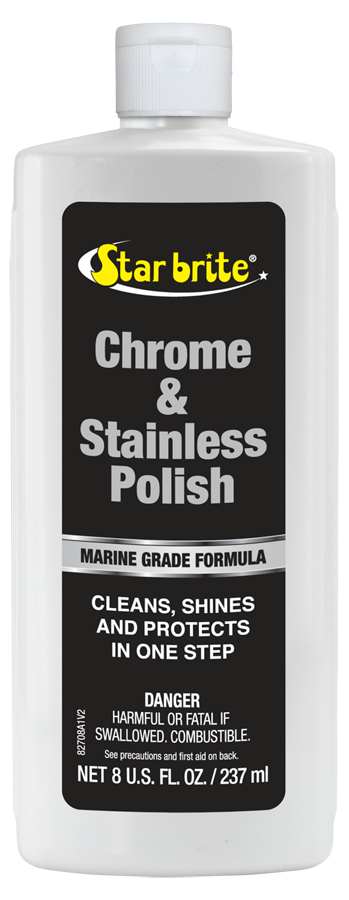 Starbrite - Chrome & Stainless Steel Polish - 8 oz. - 82708