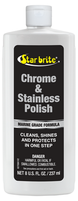 Starbrite - Chrome & Stainless Steel Polish - 8 oz. - 82708