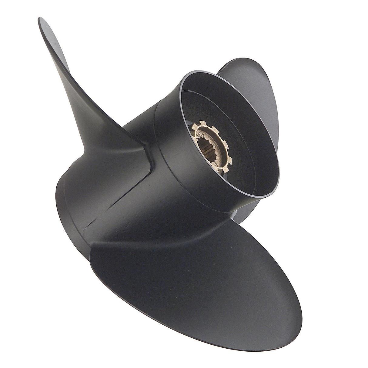 Mercury – Black Max Propeller | 9.25" Diameter x 7" Pitch | Right-Hand Rotation | 3-Blade | Aluminum | Phantom Black Finish | 828152A12