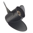 Mercury - Black Max Aluminum Propeller - 3-Blade - 6 - 15 HP TwoStroke (all years), 9.9 HP FourStroke (2004 and older), 15 HP FourStroke (2007 and older) - 9 Dia. - 10.5 Pitch - 48-828158A12